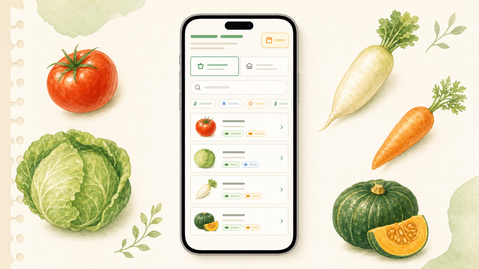 ChatGPTとCodexで作った、野菜選びと保存を助けるサイト「やさいのミカタ」